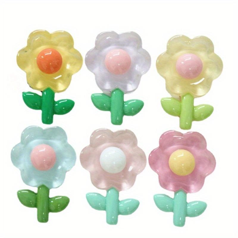 

Магниты на холодильник с цветами к выпускному сезону Милые магниты на холодильник Мультяшные магниты на холодильник Домашний декор Украшение для холодильника