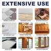 Jaysuing agente di rivestimento nano-lucidante per mobili, mobili in legno, pavimento in piastrelle ceramiche, fornello, manutenzione generale, agente per la cura della vetrificazione 50ml