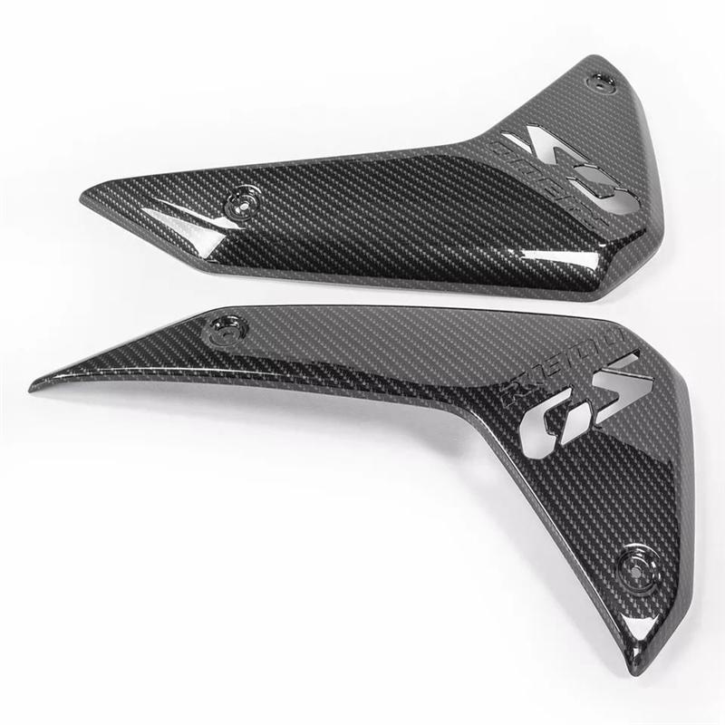 Voor BMW R1300GS Radiator Zijdeksel Voor BMW R1300GS Radiator Zijframe Beschermer Motorfiets Accessoires Zwart