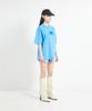 COTTONREBIRTHCLUB Boxy Thunder Graphic T-Shirt (Blue)