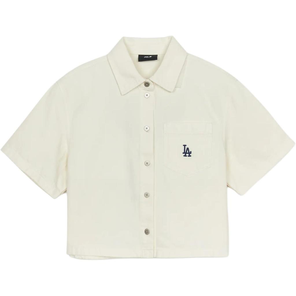 New MLB Los Angeles Dodgers SS25 Shirt Women's White 3FDRV0253-07CRS