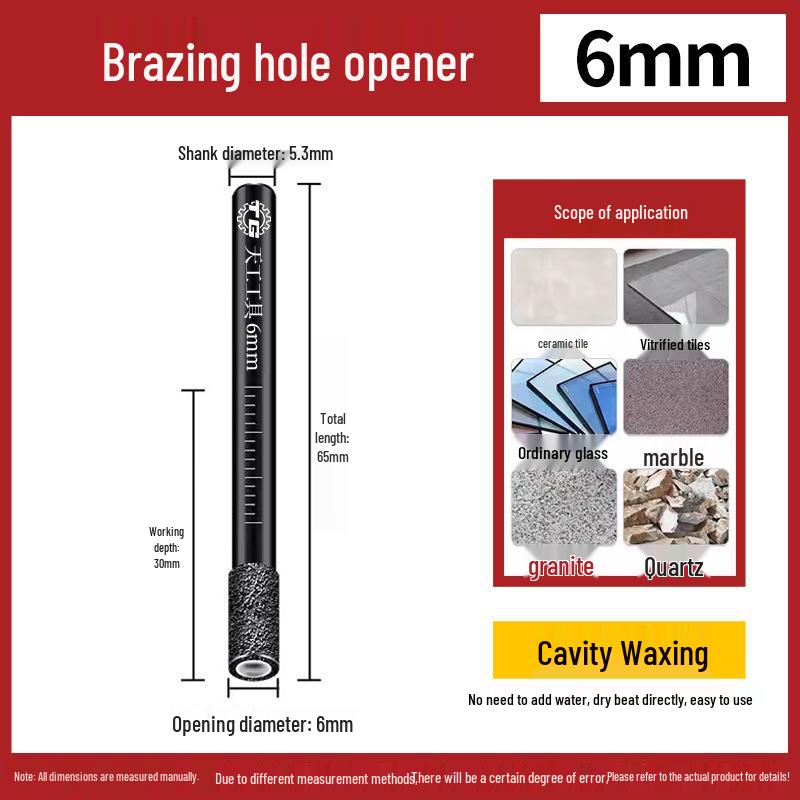 Tiangong Glas- och kakelborr för marmor- och keramiska ytor