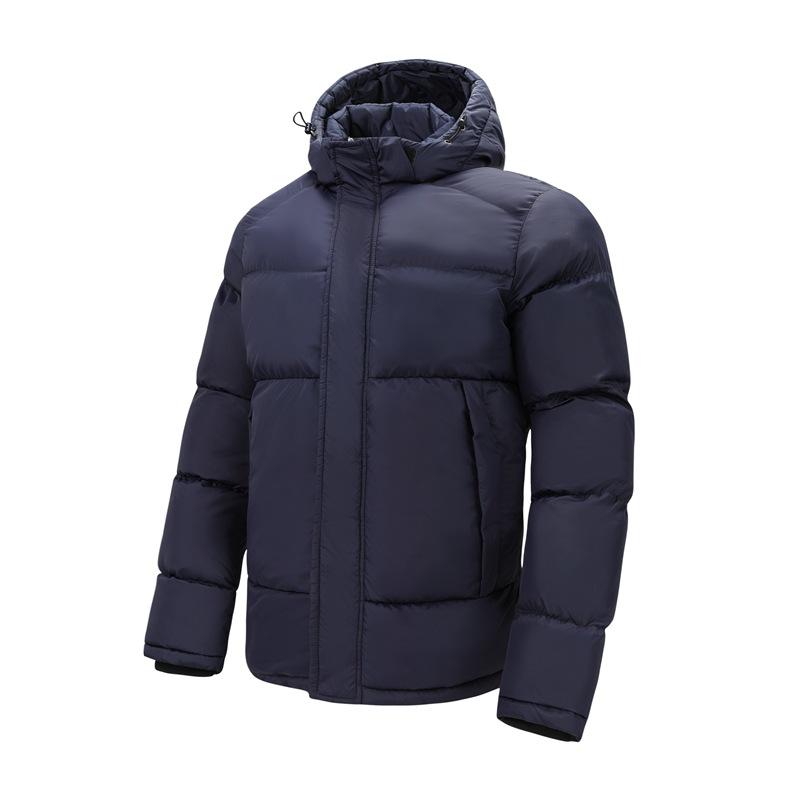 Winter Cotton-padded Clothes Men's Trend Hooded Thickened Windproof Warm Jacket Cotton-padded Jacket Young Men's Cotton-padded Clothes
