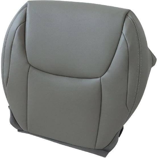 GXARTS Gray Driver Side Bottom Microfiber Leather Replacement Seat Cover Compatible with Toyota Sienna 2004 2005 2006 2007 2008 2009 2010