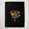 Ancient Egyptian Civilization Thin Blanket The Ancients Daily Printed Warm Throw Blanket for Sofa Bedroom Office Plush Quilt