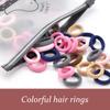 100pcs Hair Bobbles for Women Girls Hair Scrunchies Ponytail Holder Elastic Hairbands Christmas Gift