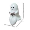 Halloween Witch Decor Table Lamp, Vintage Resin Witch Figurine Lights