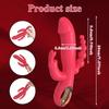 Powerful Thrusting Rabbit Vibrator for Women 3 In 1 Nipple Clitoris Stimulator G Spot  Dildo Massager Sex Toys for Adults Goods
