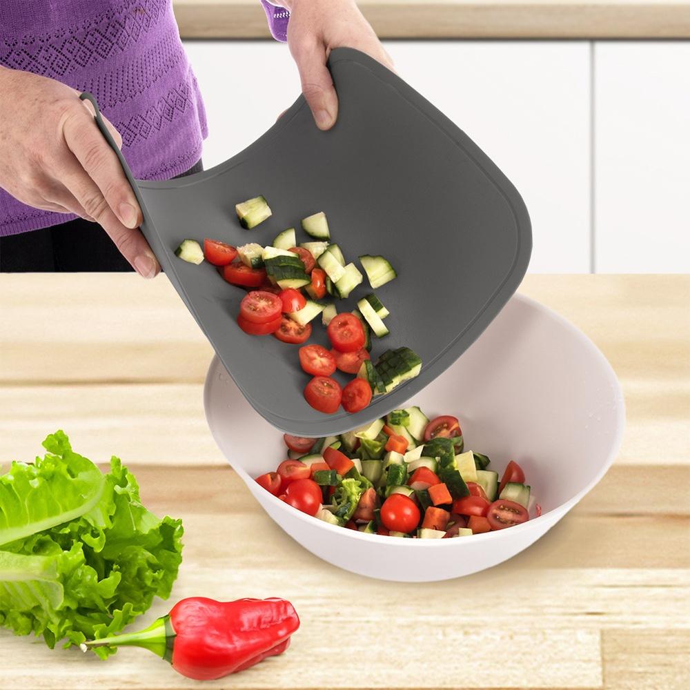 Kitchen Board for Cutting Food Products, Plastic, Flexible, 33cm