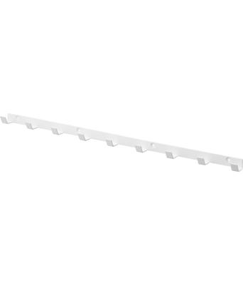 Yamazaki Smart Wall 60cm W X 3cm D X for Plasterboard Walls Drywall Tweezers and Wood Smart Wall Wall Discreet Model 1570 Hook, 2.2cm H, White,