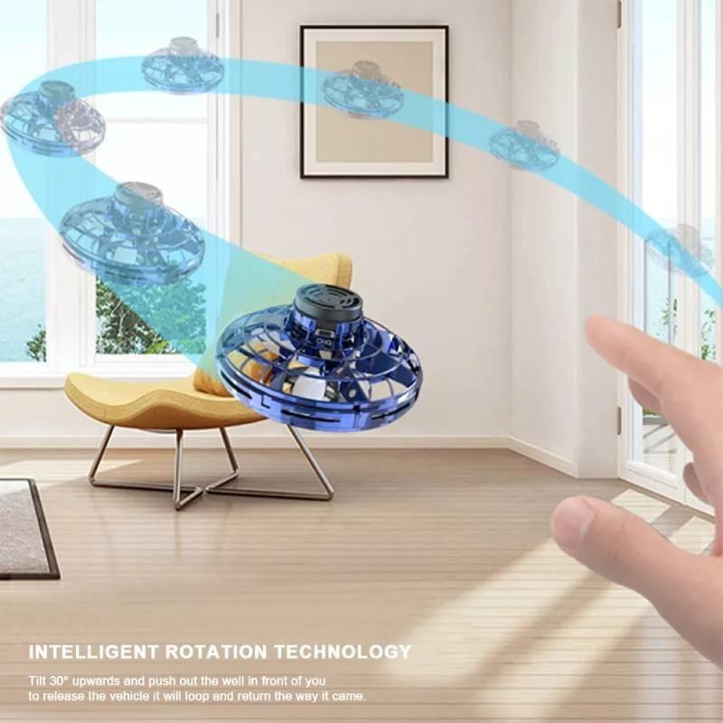 High-quality Intelligent Ufo Flying Spinner Toy For Kids Usb Charging Durable Design