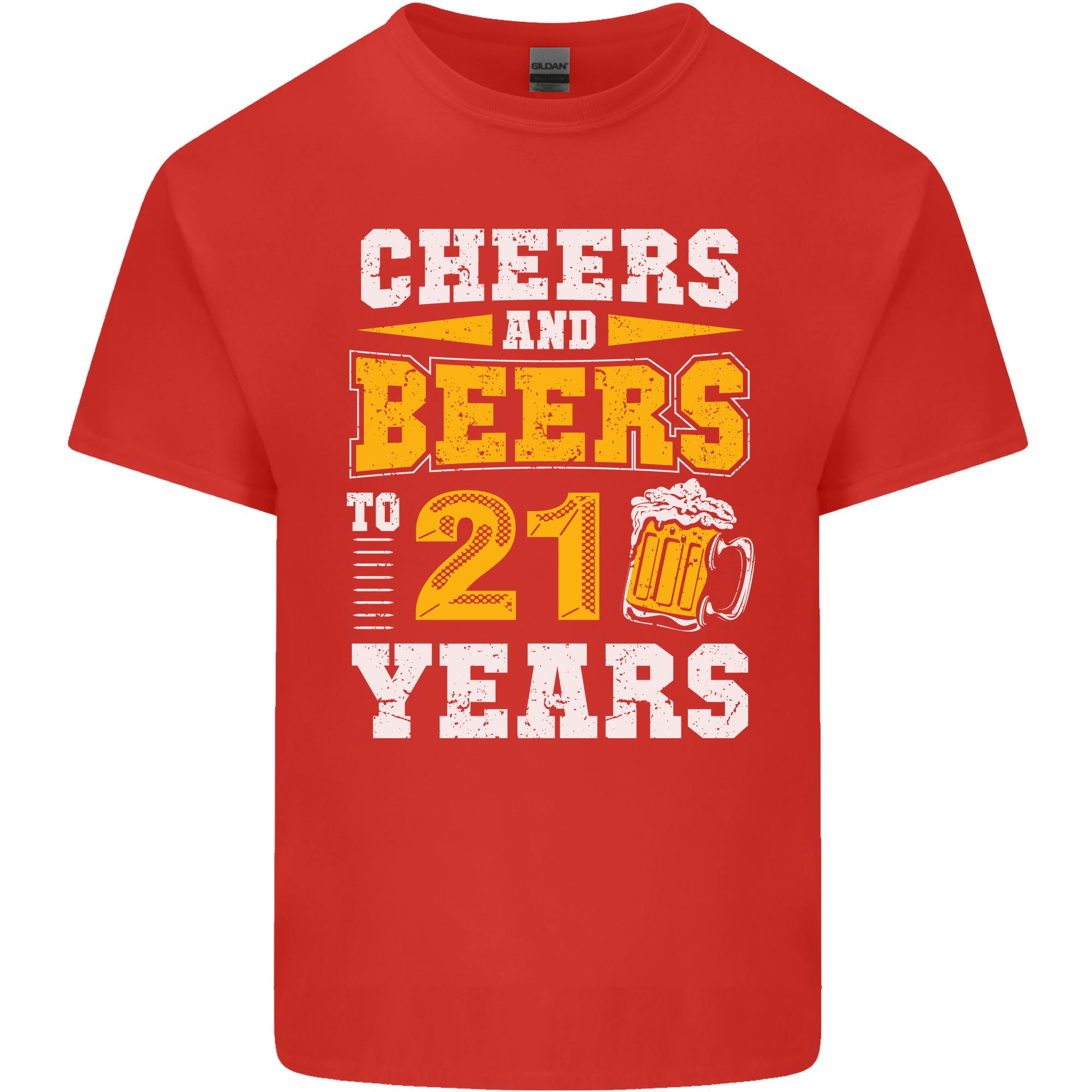 21st Birthday 21 Year Old Funny Alcohol Unisexs Light Cotton TShirt S