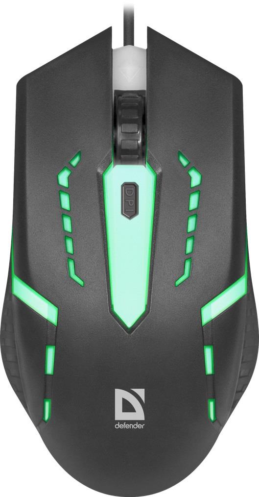 Defender FLASH MB-600L 1200dpi 4P LED Wired Mouse