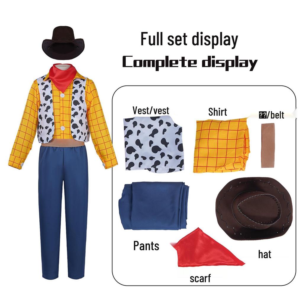 Buzz Lightyear Cosplay Costume for Halloween, Stage Performance, and Anime Events