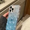 Transparent Glitter Shell Suitable for Apple 16promax Hard Shell IPhone 16 15 Mobile Phone Case