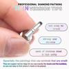Cross Stitch Accessories New Threaded Bits Accessories Point Drill Pens  for Embroidery Nail Art