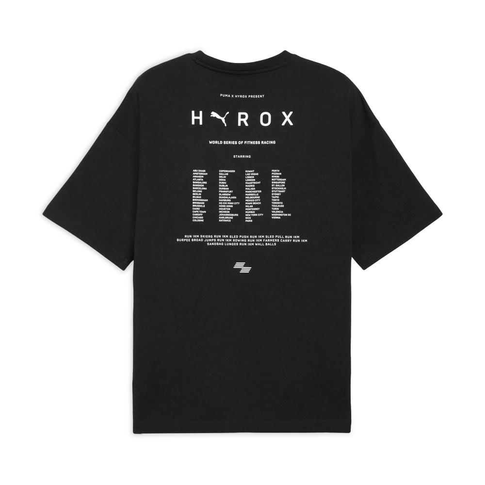 Puma X Hyrox Collaboration Lifestyle SS25 Round Neck Pullover Simple Short Sleeve T-Shirt Men T-Shirt 527576-01