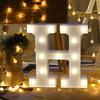 LED-Nachtlampe, 26 Buchstaben, 0–9, digitales Festzelt-Zeichen, Alphabet-Licht, Wand-Hängelampe, Innendekoration, Hochzeit, Party, LED-Nachtlicht