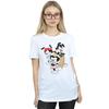 Animaniacs Womens/Ladies Dot Wakko And Yakko Cotton Boyfriend T-Shirt