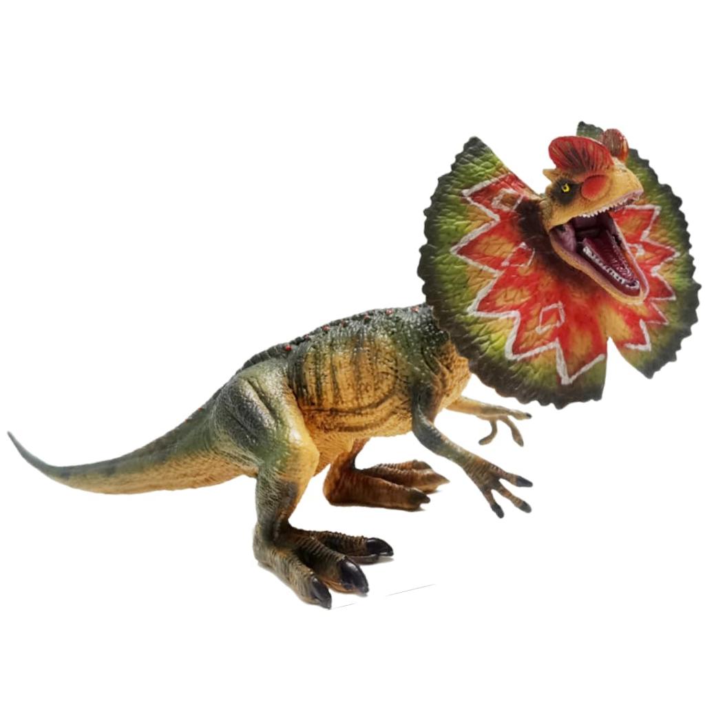 so happy Dinosaur Figure PVC For Ages 6 and Up I'm Model, Large, Realistic, Extra-Large Figure, (Dilophosaurus)