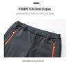 Men's Plus Velvet Winter Ski Pants - Windproof, Waterproof, Wear-Resistant, Warm for Hiking, Fishing, and Mountaineering.