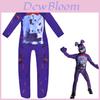 Costum Cosplay Urs Sundrop Fnaf Bodysuit Salopetă Mască Mănușă Pentru Petrecerea de Halloween a Copiilor