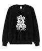 Opeunyadeu(Owai) Multi Dolly Hairy Knit - Black