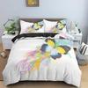 Butterfly Duvet Cover King Queen Size Animal Floral Bedding Set For Teens Adults Beautiful Flower 2/3pcs Polyester Quilt Cover