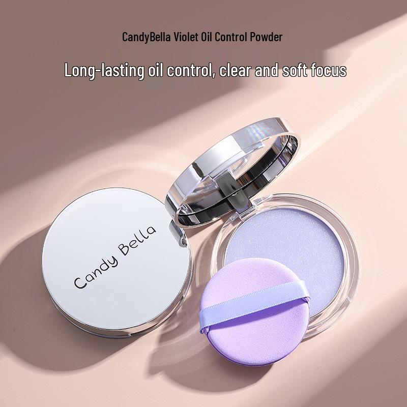 Candy Bella Cipria Fissante Oil Control - Leggera, Delicata sulla Pelle, Trucco Naturale a Lunga Tenuta