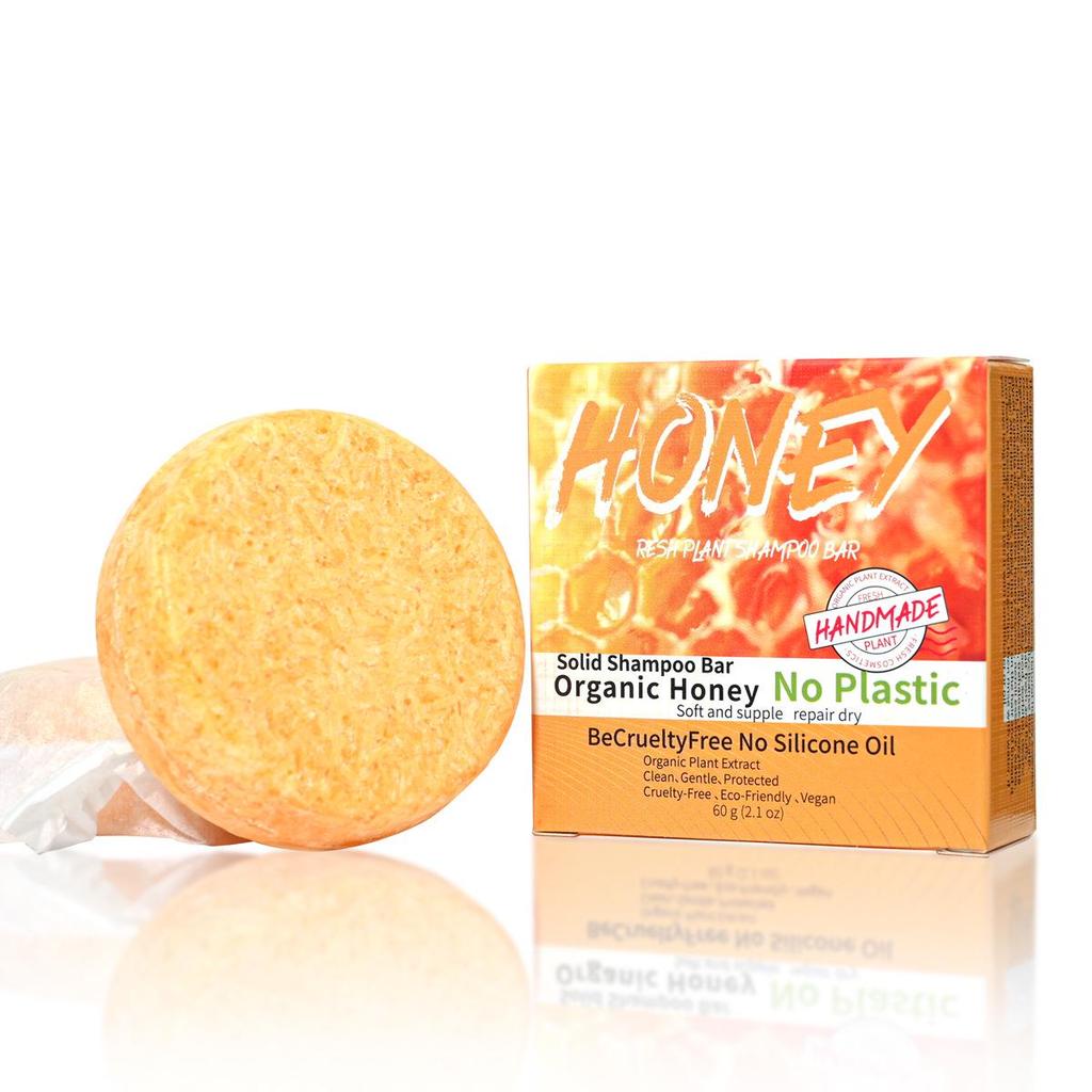 Lavender Essential Oil Shampoo Bar - Handmade, Oil-Control, Cleansing, Hair Decontamination Soap
