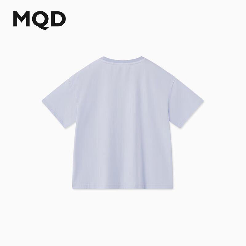 

MQD Girls Sweet Cute Puppy Casual Short-Sleeve T-Shirt 130cm