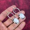 Rainbow Moonstone Jewelry, 925 Solid Sterling Silver Earrings Jewelry, Handmade Earrings Gemstone Jewelry For Women