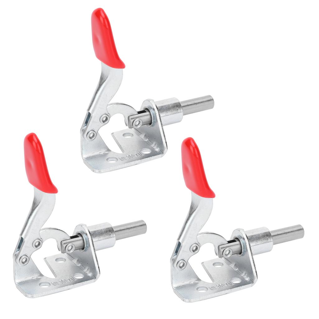 3Pcs 190 Degrees  Toggle Fixture Quick Release Tooling Clamping Woodworking Clamp Accessories