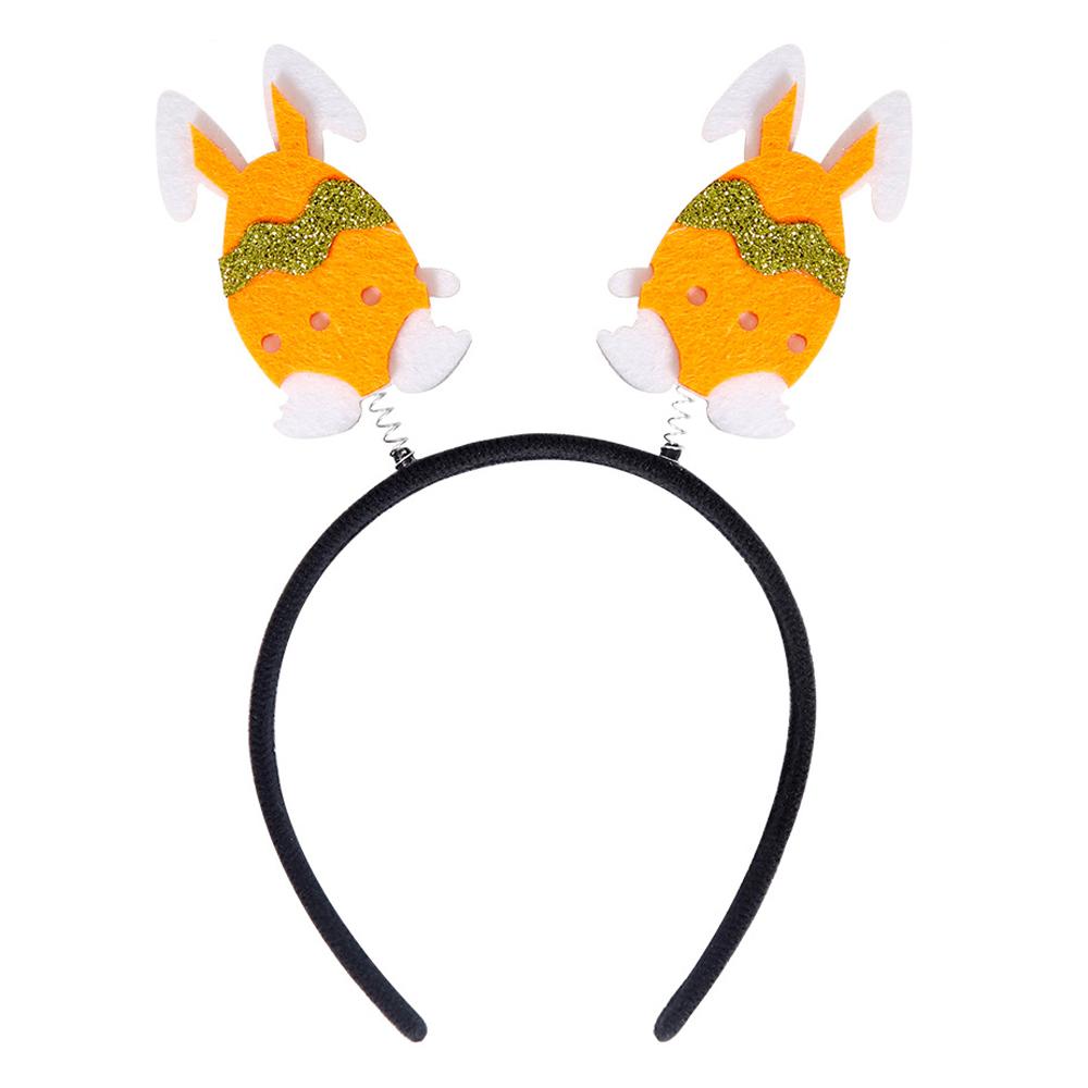 2Pcs Happy Easter Hair Hoop Bunny Carrot Eggs Chick Headband Party Prop J