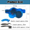 Curățător Portabil Lanț Bicicletă Perii Bicicletă Scrubber Instrument Spălare Kit Curățare Ciclism Montan Accesoriu Exterior