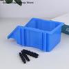1/2/3Pcs Plastic Stackable Bin Parts Storage Organizer Stackable Storage Bins Screw Storage Boxes Garage Storage Bins