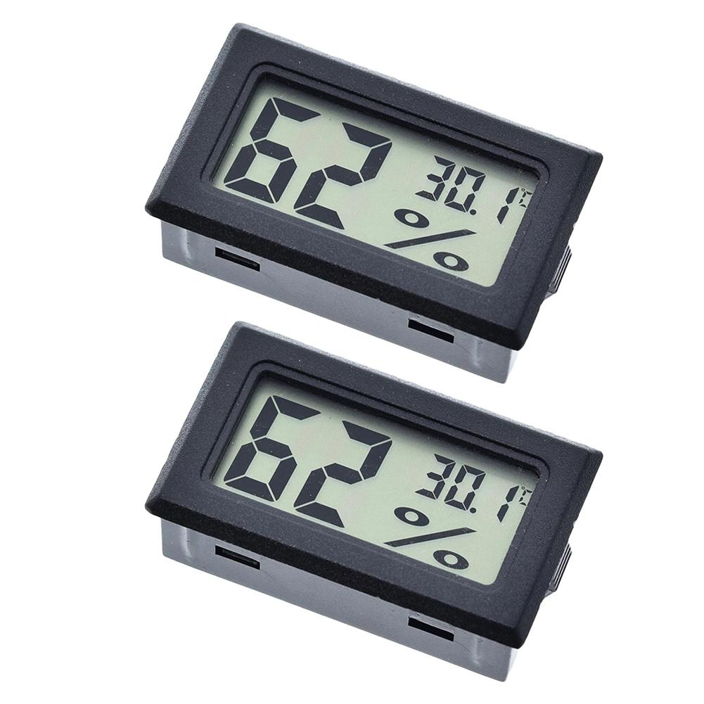 FY-11 Digital Hygrometer Thermometer LCD Display Electronic Temperature Sensor Humidity Meter Fahrenheit for Greenhouse Car Home