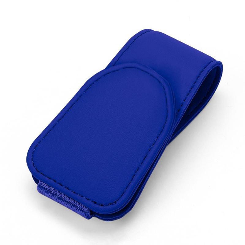 Auto Brillenhalter Universal Auto Sonnenblendenhalter Clip Leder Brillenaufhänger und Ticketkartenclip Brillenhalterung