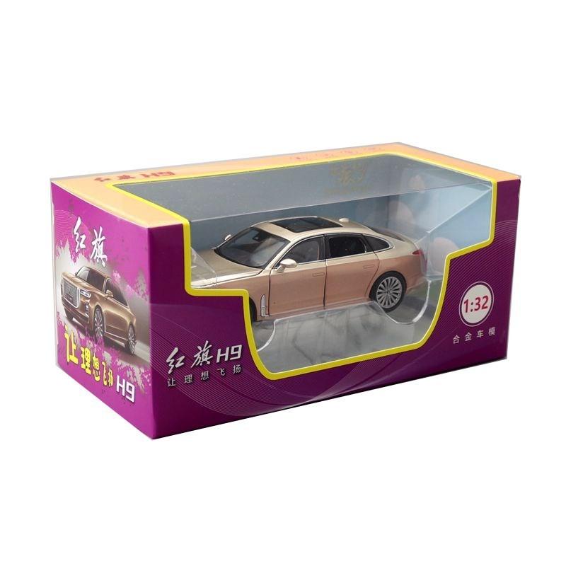 Hong Simulation Alloy Qi Luxury Sedan Model Toy With Sound And Light Functions