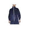 Nike Embroidered Logo Zip-Up Stand Collar Jacket Men Jackets Blue DA0032-410