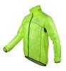 Morethan Cycle Rain Jacket Road Bike Rain Gear Lightweight Waterproof Long Sleeve (Green/M/Men's/Women's) (Quick Dry/Reflective/Pockets) RVP-001