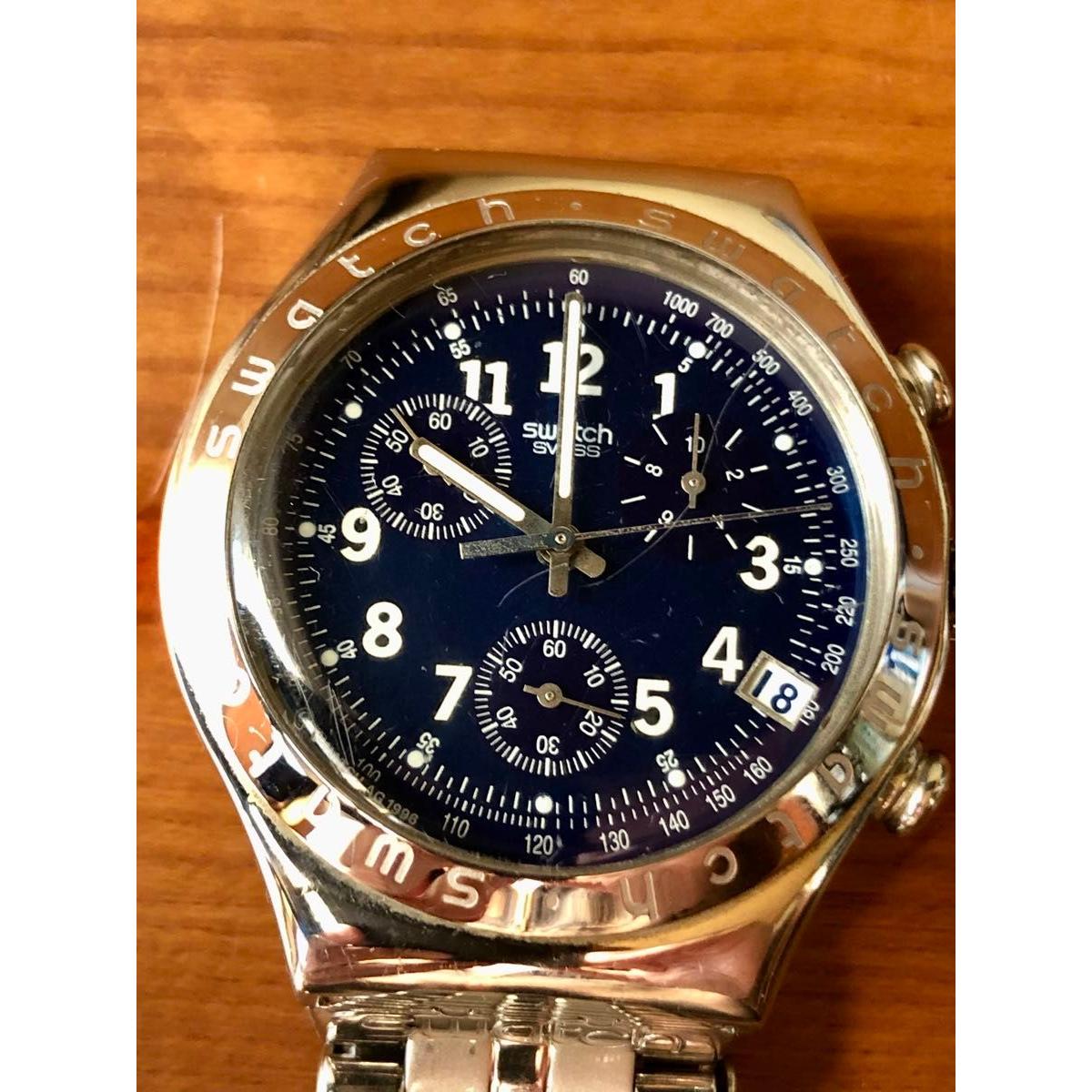 Used Swatch Chronograph Watch