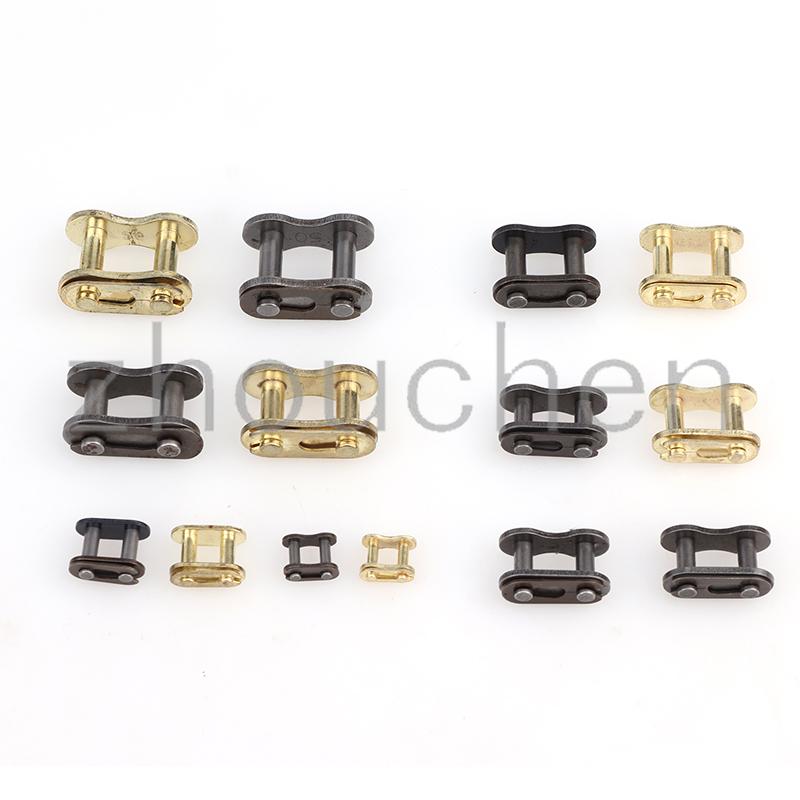 4pc/lot 25H/T8F/415H/420/428/428H/520/530 Chain Master Link Pocket Dirt Pit ATV Quad Go Kart E Gas Scooter Motorcycle
