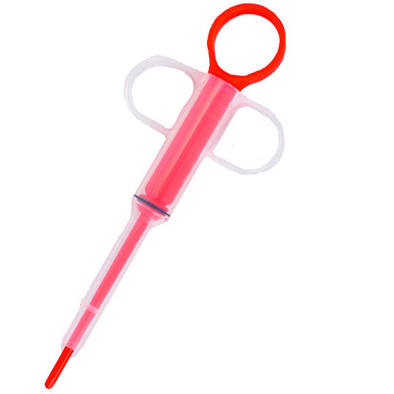 Pet Medicine Feeder Syringe for Cats & Dogs - Solid & Liquid Auxiliary Feeding Tool