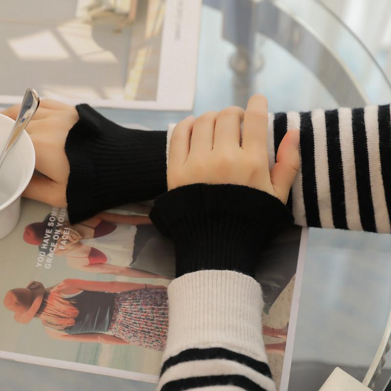 

Вязаные Накладные Рукава Женские Для Свитера Декоративные Накладные Манжеты Рукава Свадебные Расклешенные Воланы Теплые Наручные Ложные Рукава