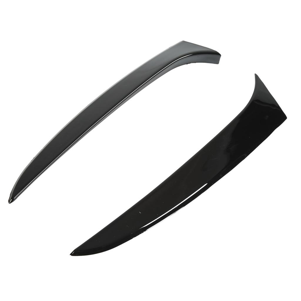 2 Stück Glänzend Schwarz Heckscheibe Seiten-Spoiler Flügel Canard Splitter Ersatz für KIA Sportage 2011‑2015