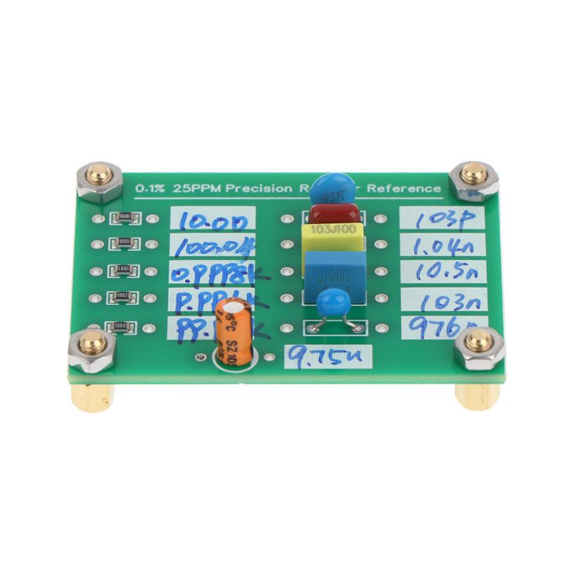 1Pc Precision Resistance Reference Resistor Capacitor Board Used With Ad584 Lm399 To Calibrate And Calibrate Multimeters