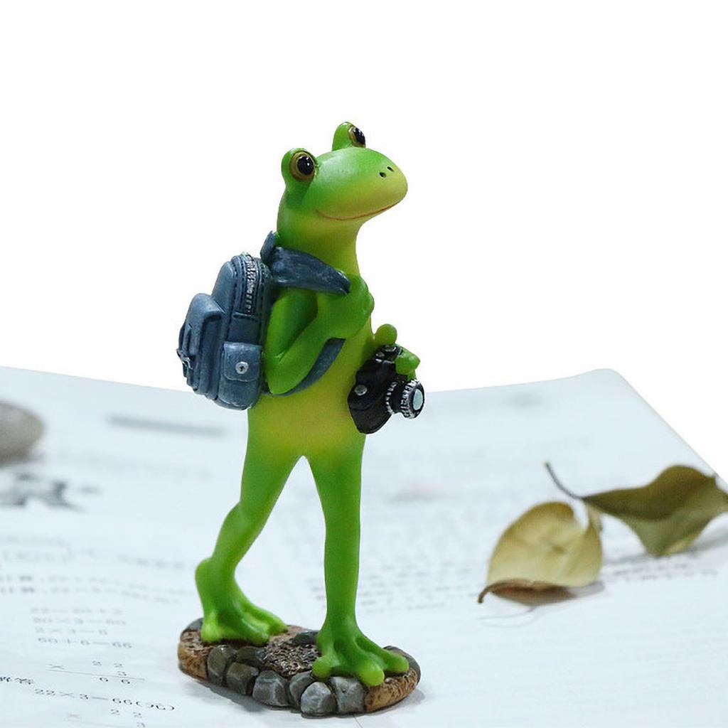 Frösche Kunstharz Kunsthandwerk Wohnzimmer Desktop Yoga Schlafzimmer Heimtextilien