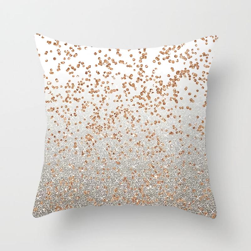 45x45cm Geometric Printed Pattern Pillowcase for Home Living Room Sofa Bedroom Decoration Cushion Cover