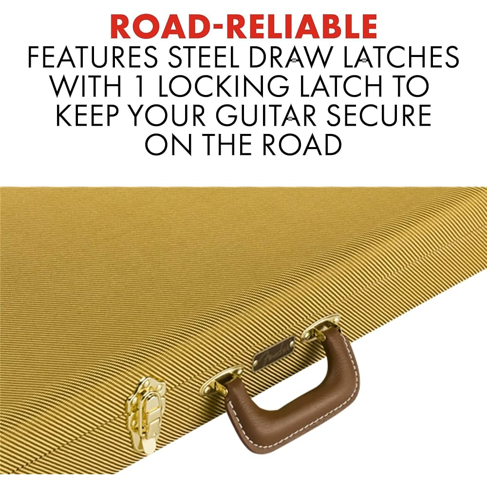 Fender Hard Case Classic Series Wood Case - Strat® /Tele®, Tweed